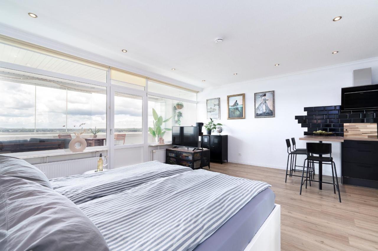 "Penthouse Wolke 12" Mit Unglaublichem Ausblick - Meerblick เซียร์คสดอร์ฟ ภายนอก รูปภาพ