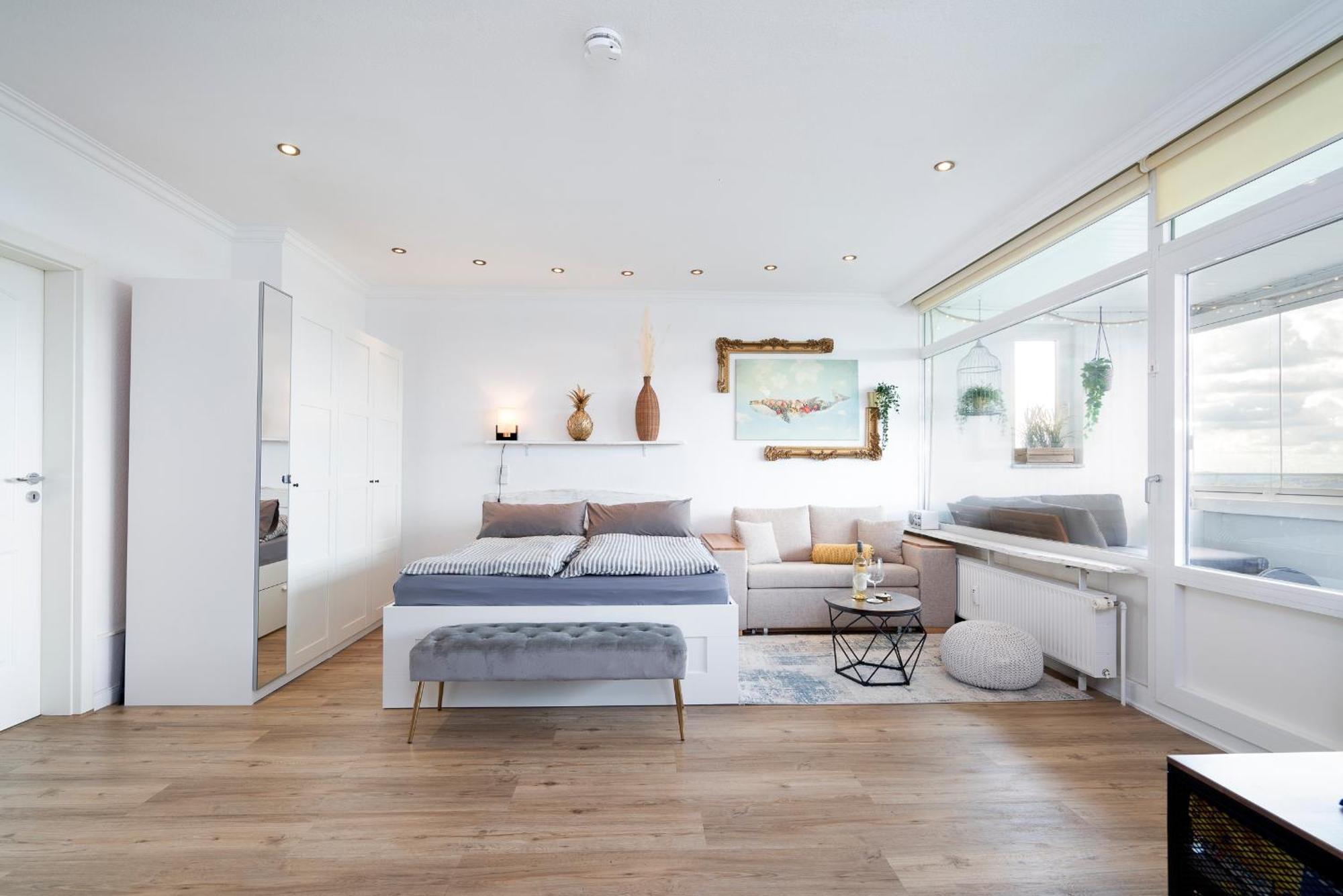 "Penthouse Wolke 12" Mit Unglaublichem Ausblick - Meerblick เซียร์คสดอร์ฟ ภายนอก รูปภาพ