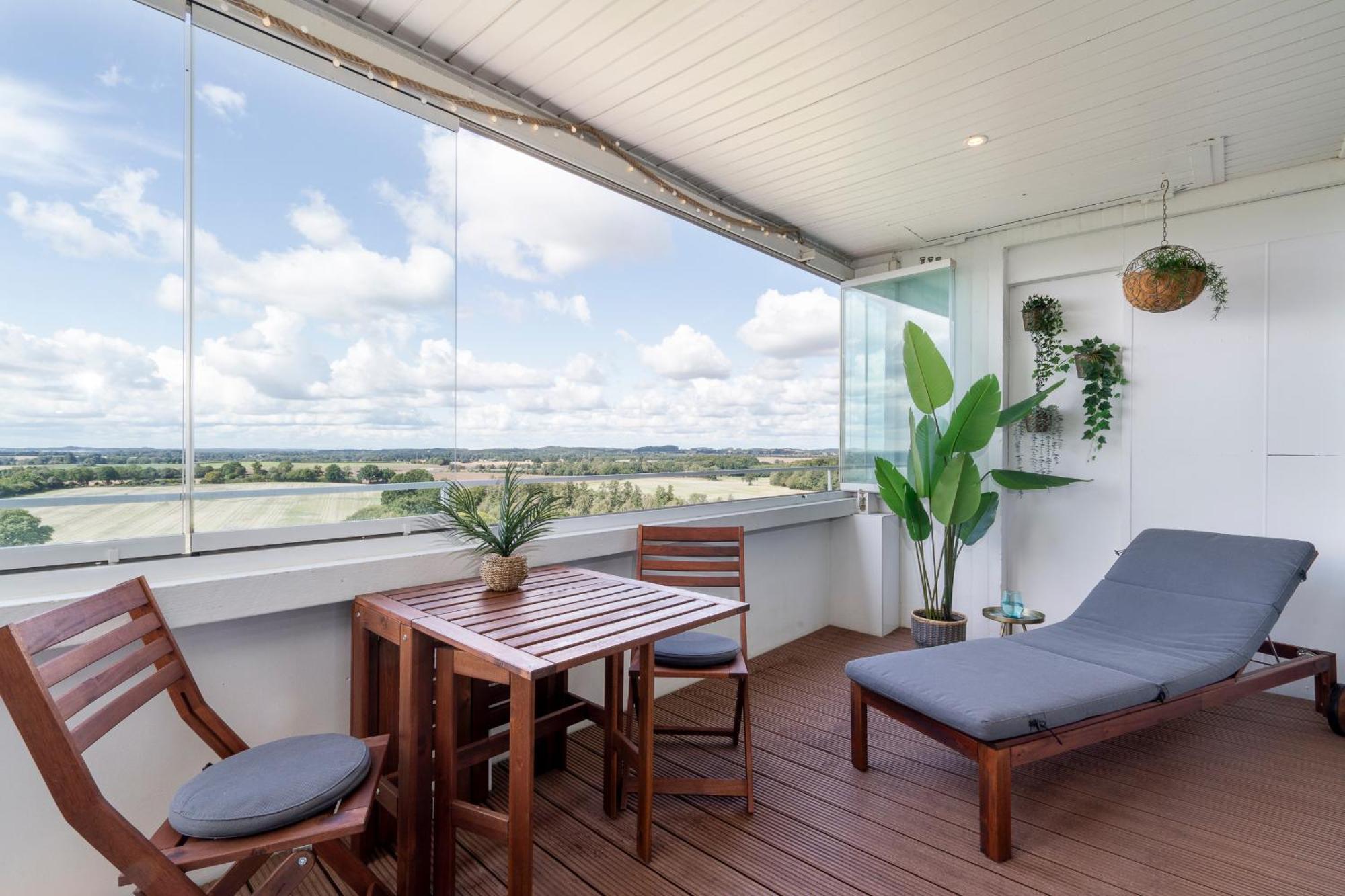 "Penthouse Wolke 12" Mit Unglaublichem Ausblick - Meerblick เซียร์คสดอร์ฟ ภายนอก รูปภาพ