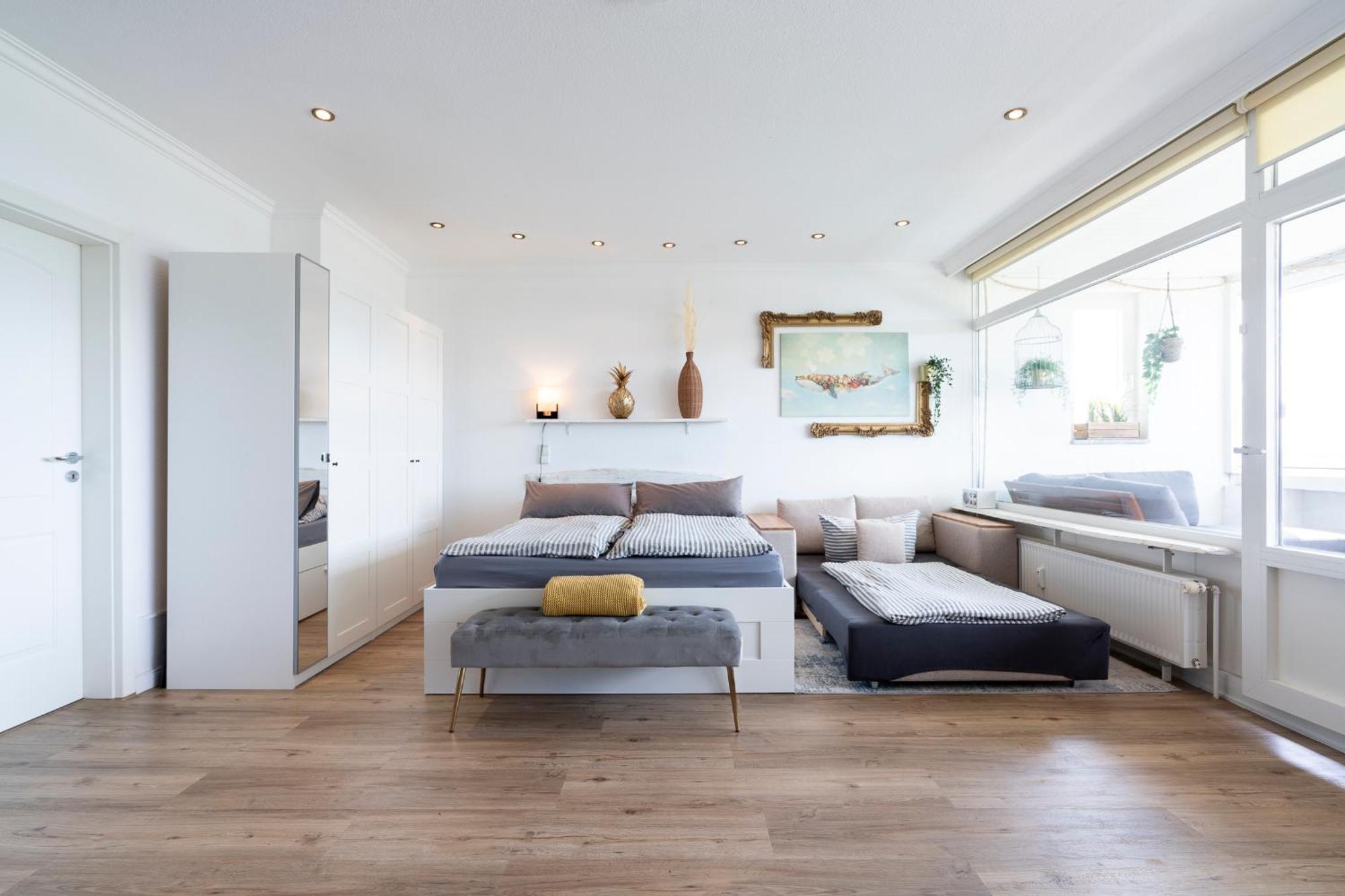 "Penthouse Wolke 12" Mit Unglaublichem Ausblick - Meerblick เซียร์คสดอร์ฟ ภายนอก รูปภาพ