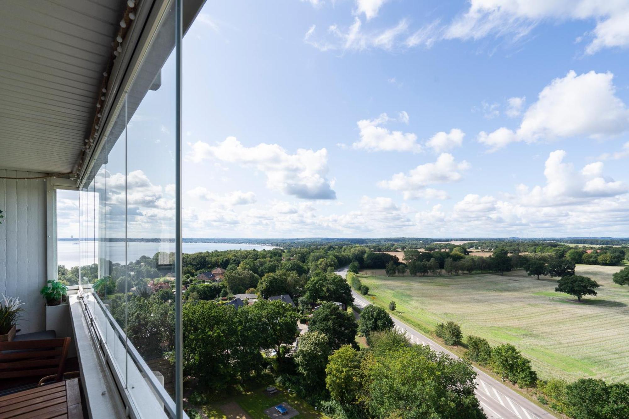 "Penthouse Wolke 12" Mit Unglaublichem Ausblick - Meerblick เซียร์คสดอร์ฟ ภายนอก รูปภาพ