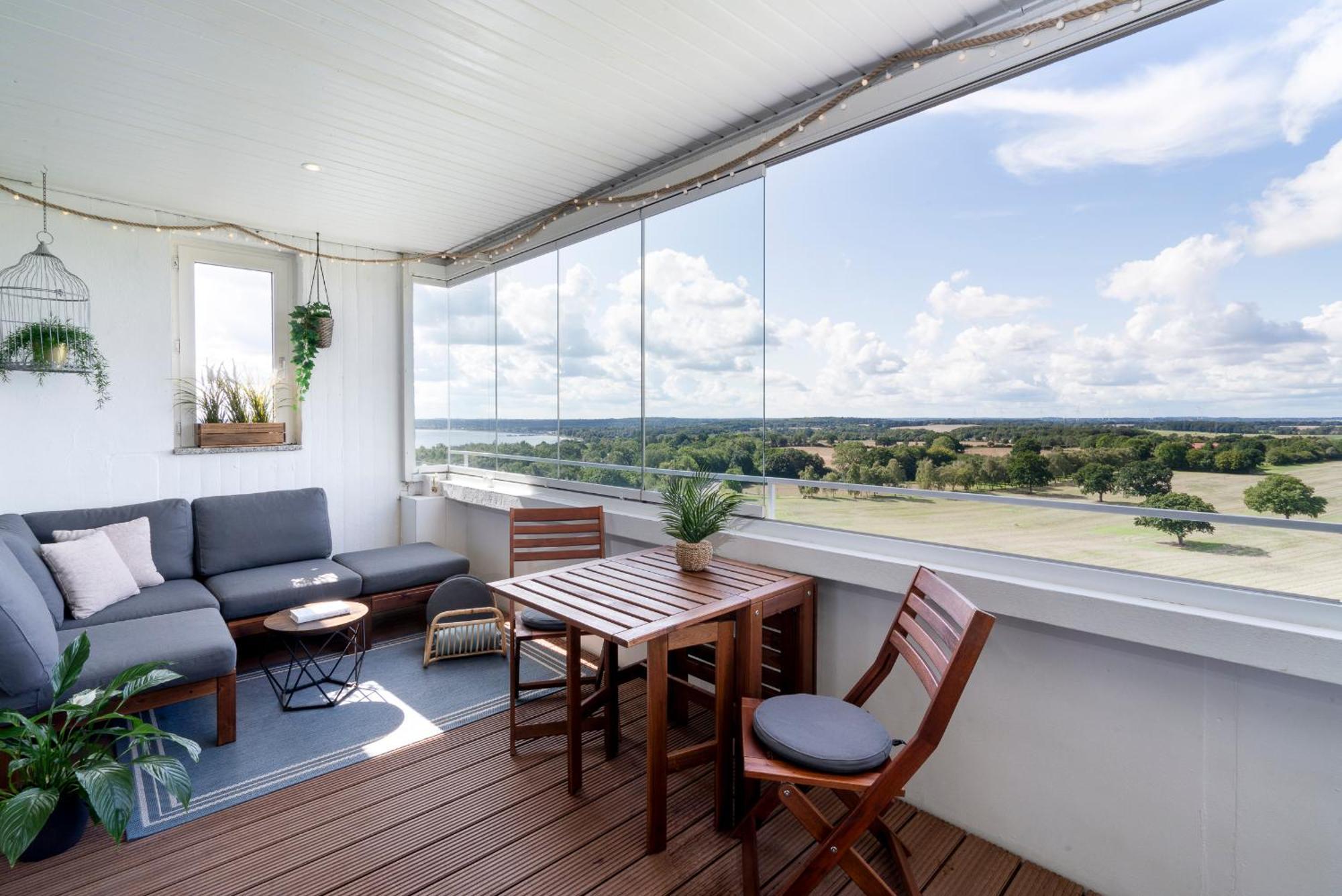 "Penthouse Wolke 12" Mit Unglaublichem Ausblick - Meerblick เซียร์คสดอร์ฟ ภายนอก รูปภาพ